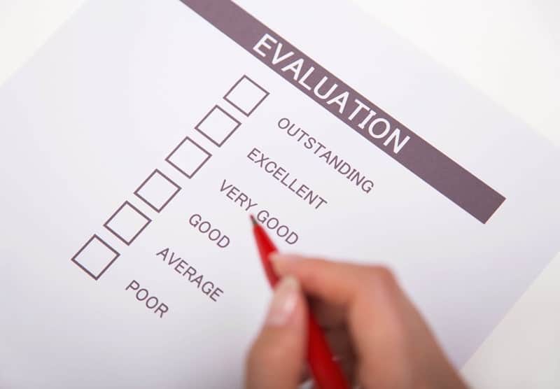 نظام وضع الدرجات والتقييم في بريطانيا